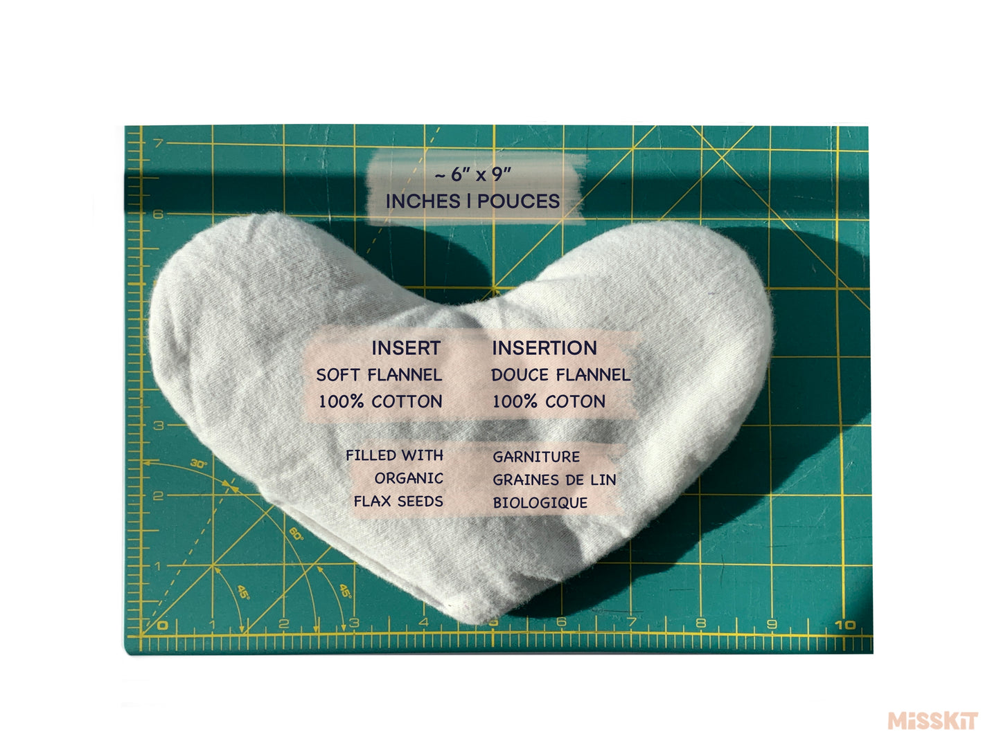 Weighted Eye Pillow - Tiny Heart