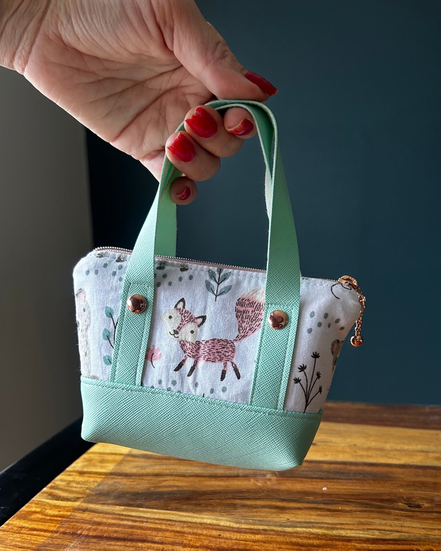 Mini Tote - Animal Forest