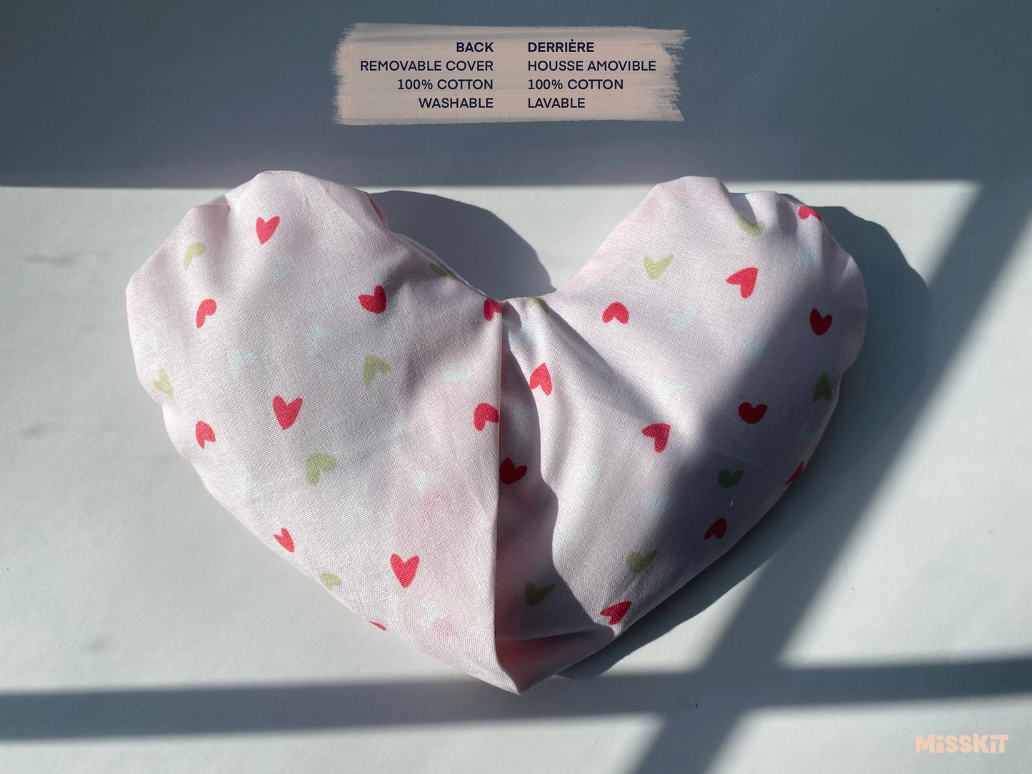 Weighted Eye Pillow - Tiny Heart