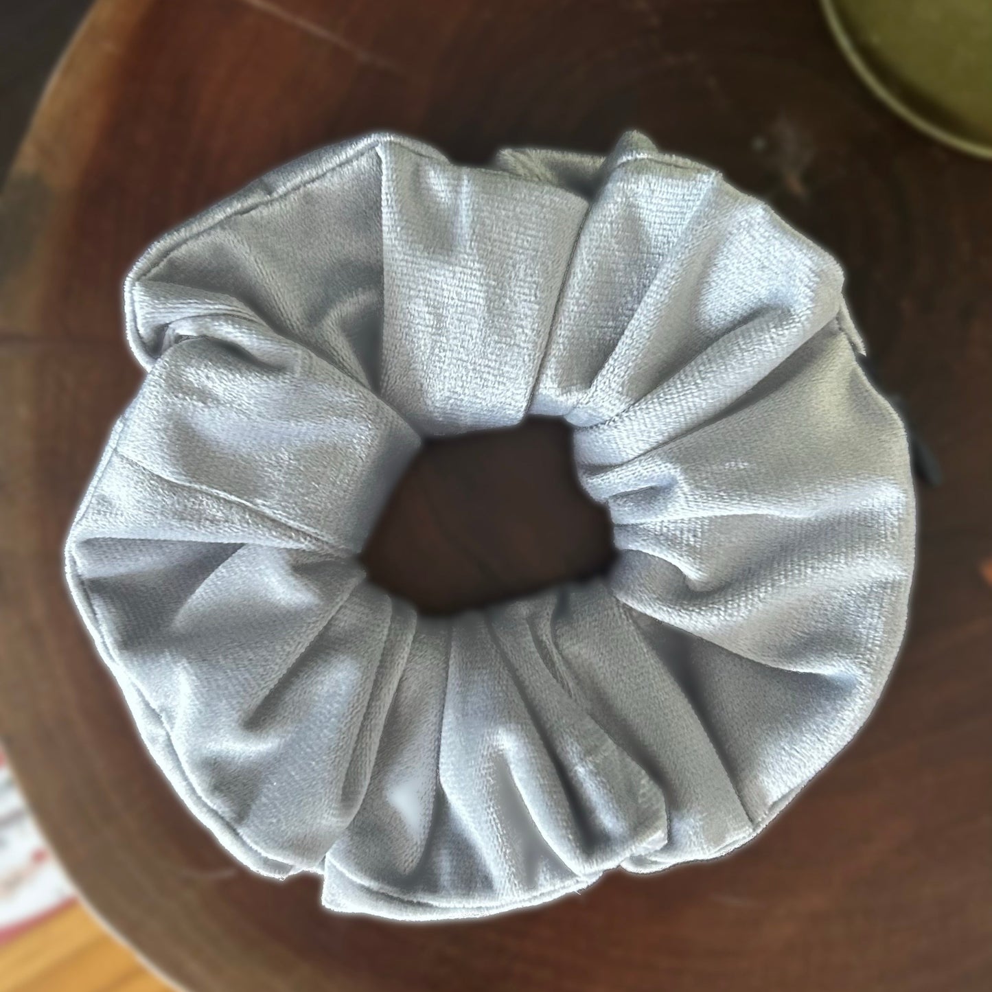 Scrunchie - Hidden Pocket - Grey